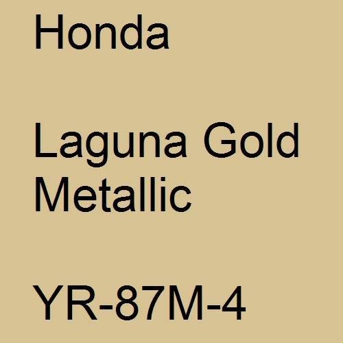 Honda, Laguna Gold Metallic, YR-87M-4.